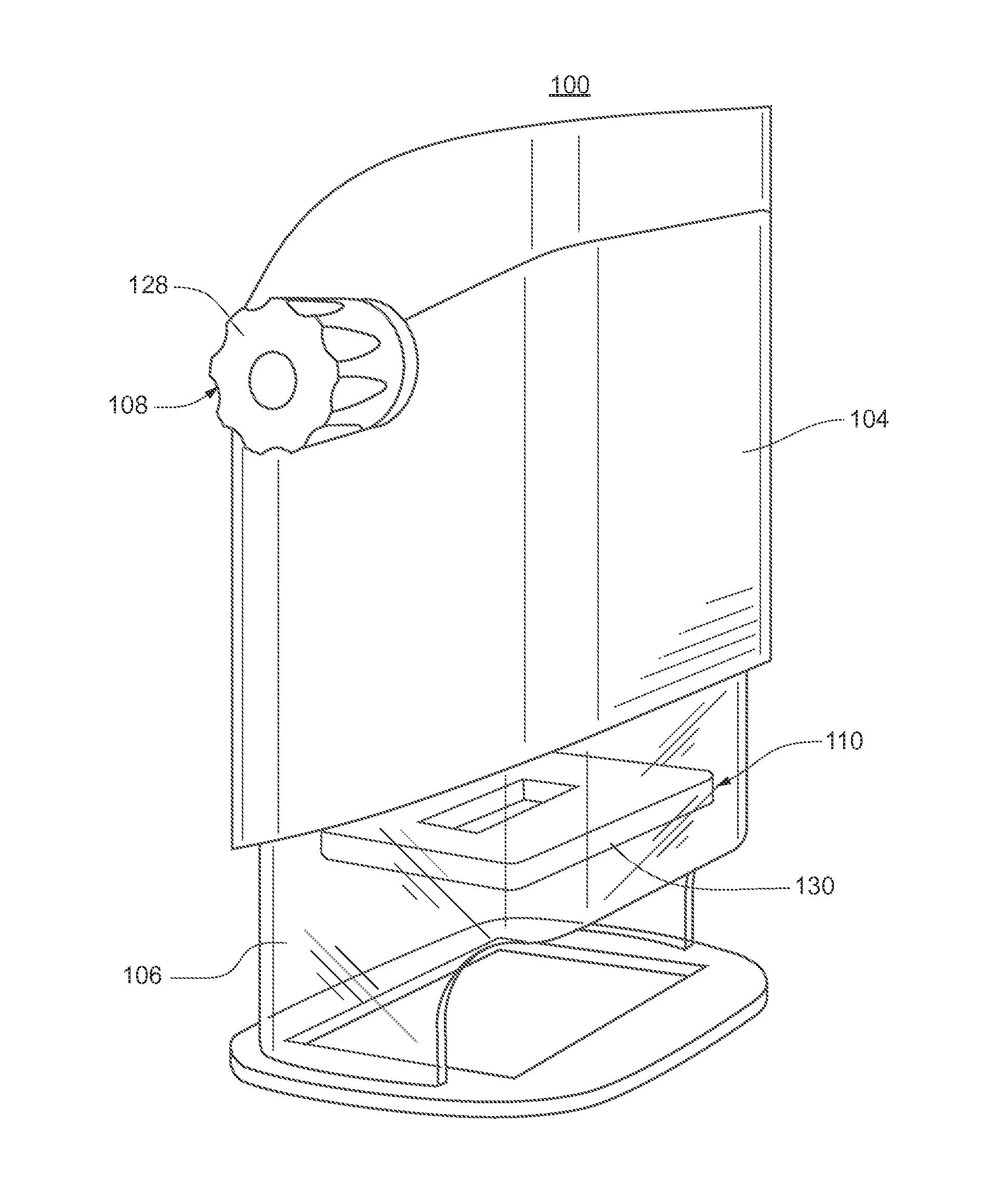 Self-inking marking device