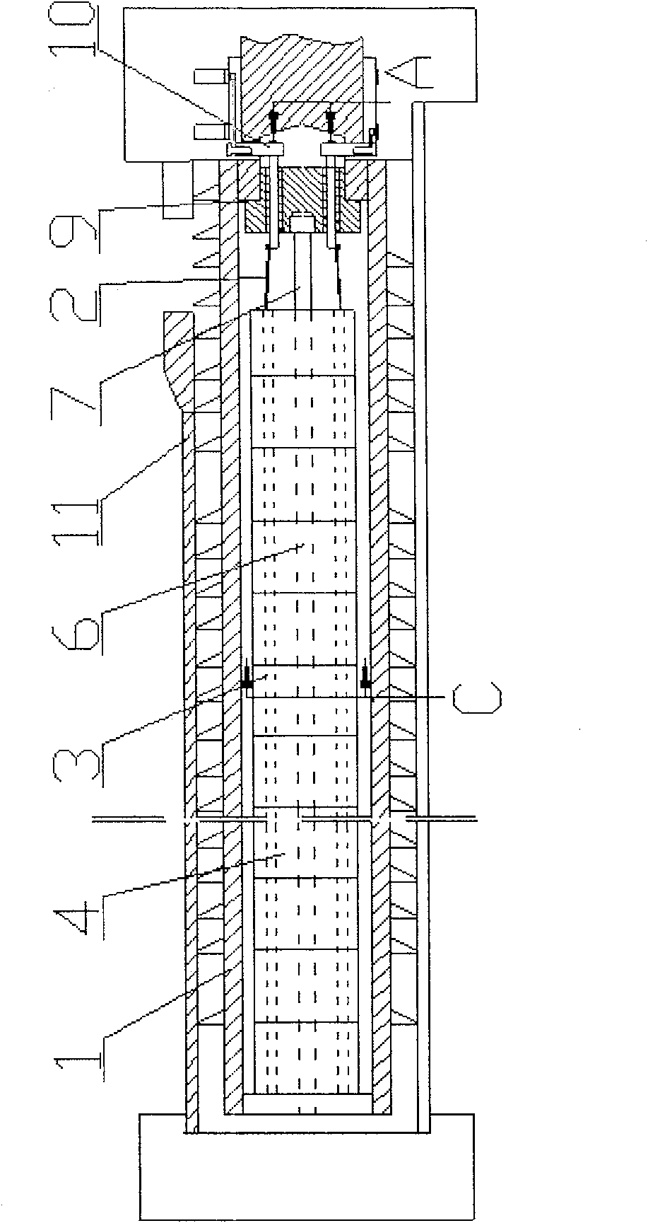 Heating spiral rod for processing plastic machine and its manufacturing method