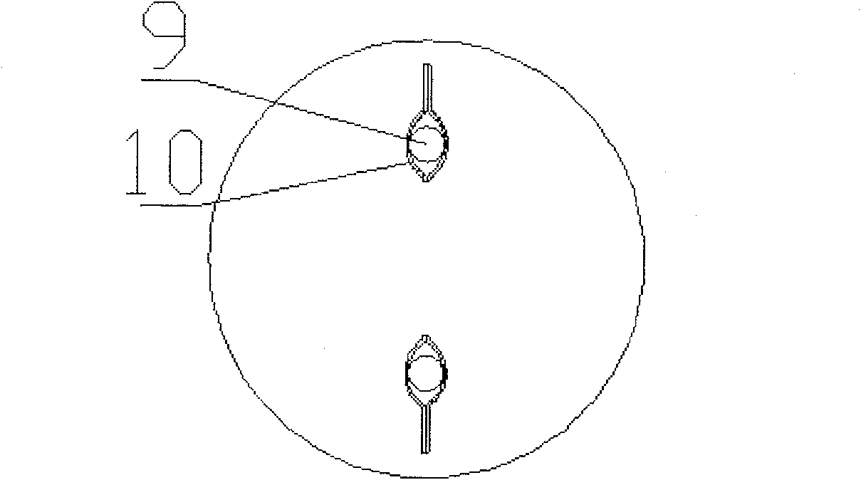 Heating spiral rod for processing plastic machine and its manufacturing method