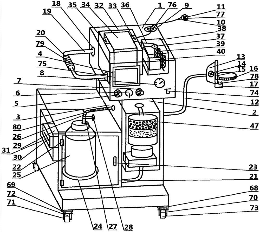 Medical intelligent breathing device