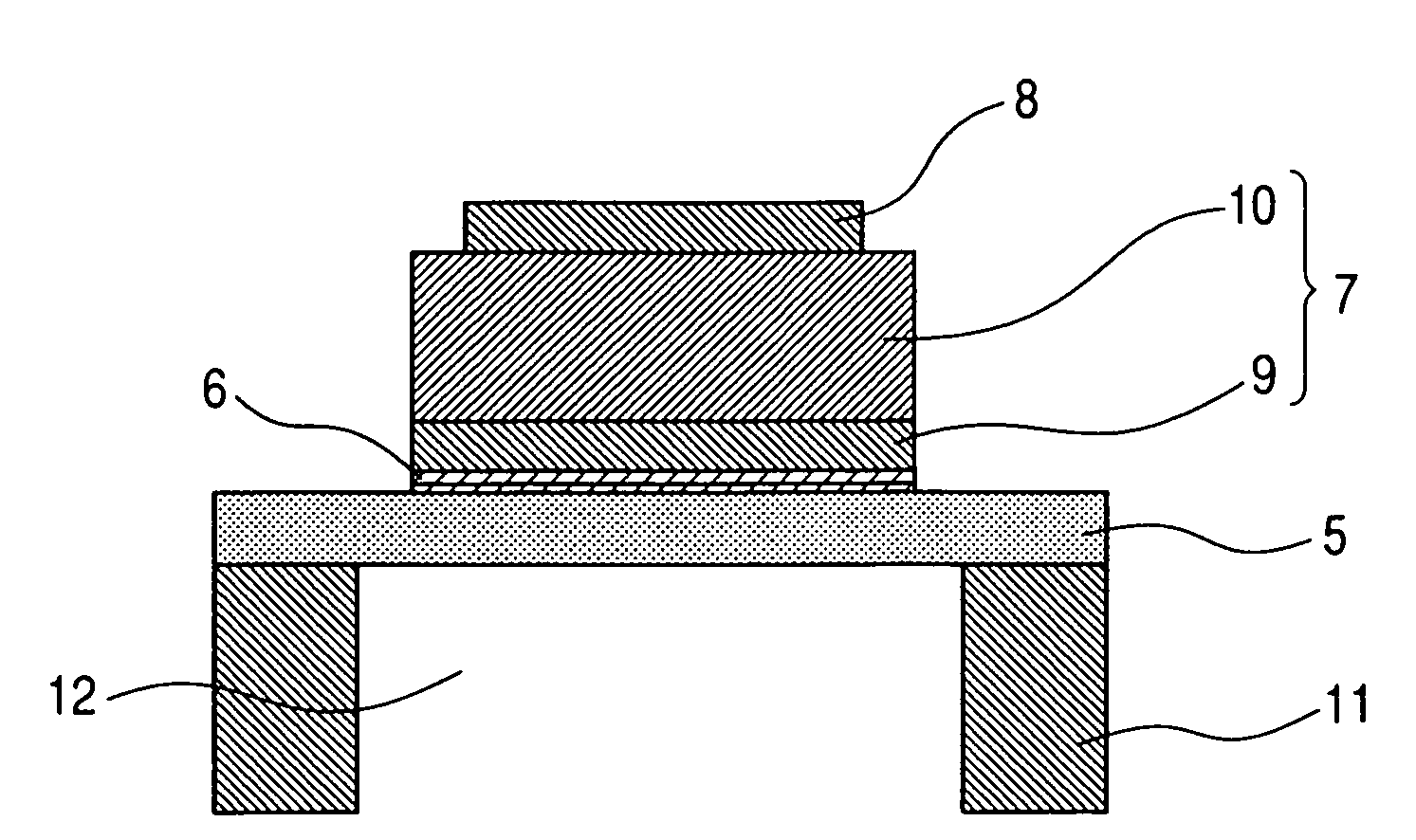 Dielectric element, piezoelectric element, ink jet head and ink jet recording apparatus and manufacturing method of same