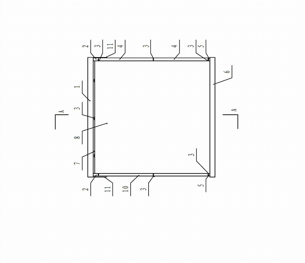 Folding prefabricated house