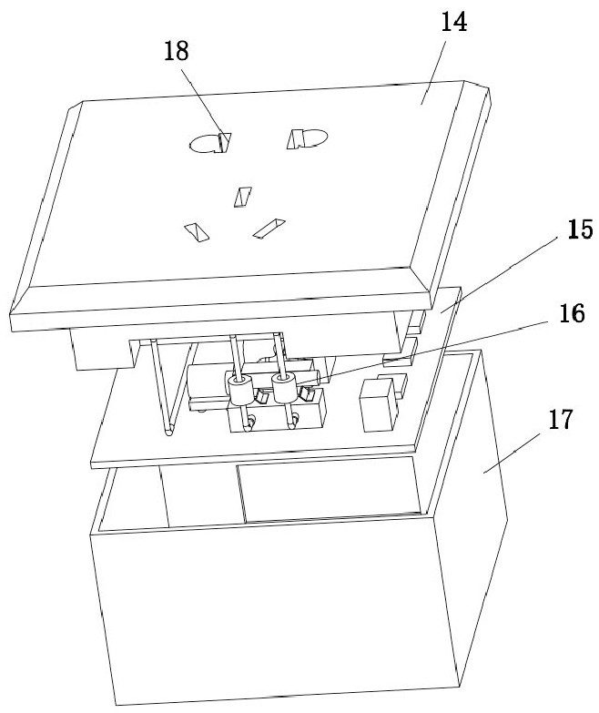 Fixed installation type safety socket with quick power-off blocking function