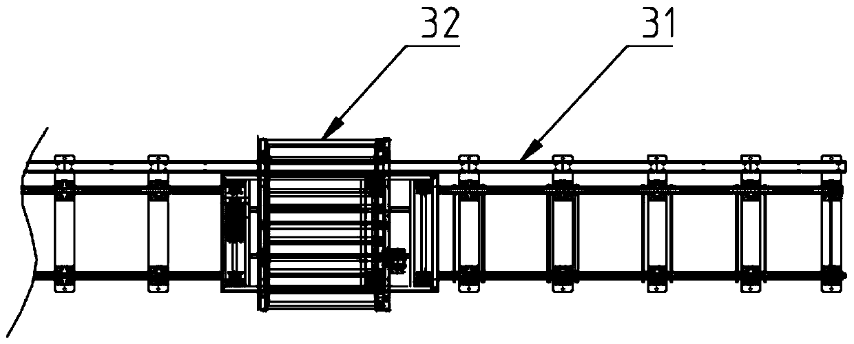 Intelligent conveying system of intelligent spinning production line