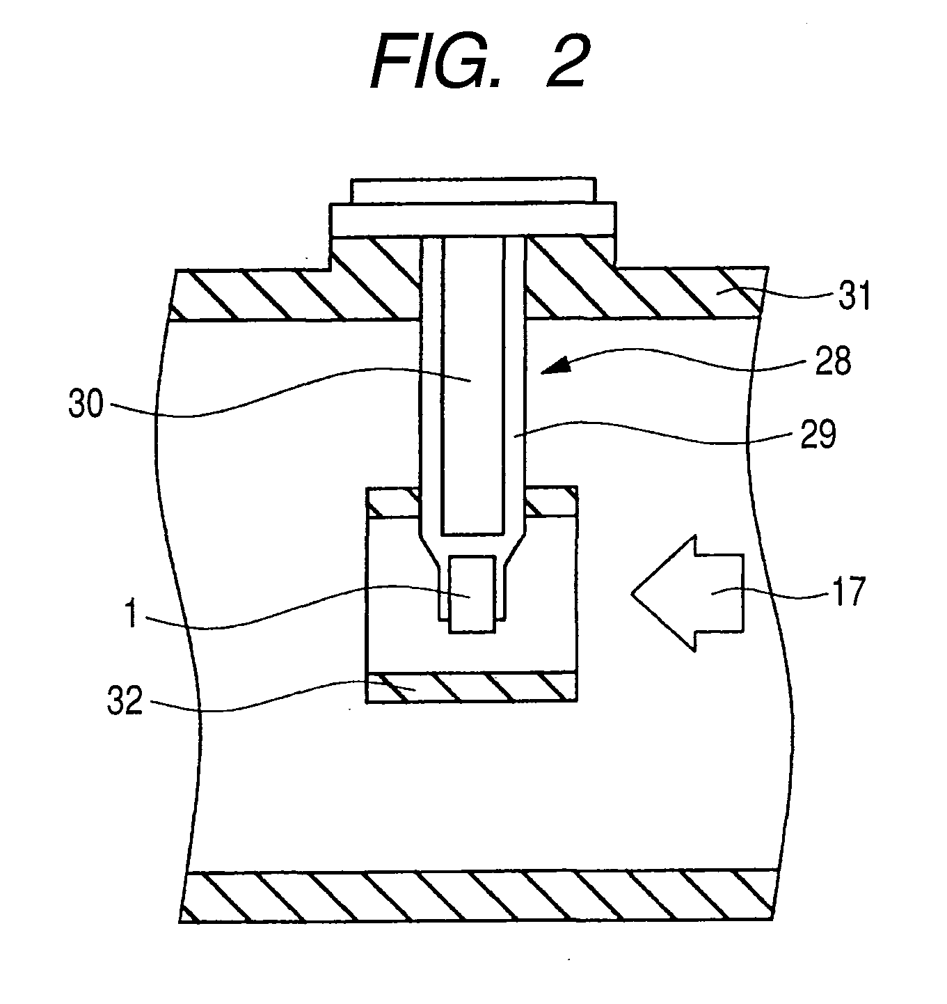 Thermal Type Fluid Flow Sensor and Fabricating Method