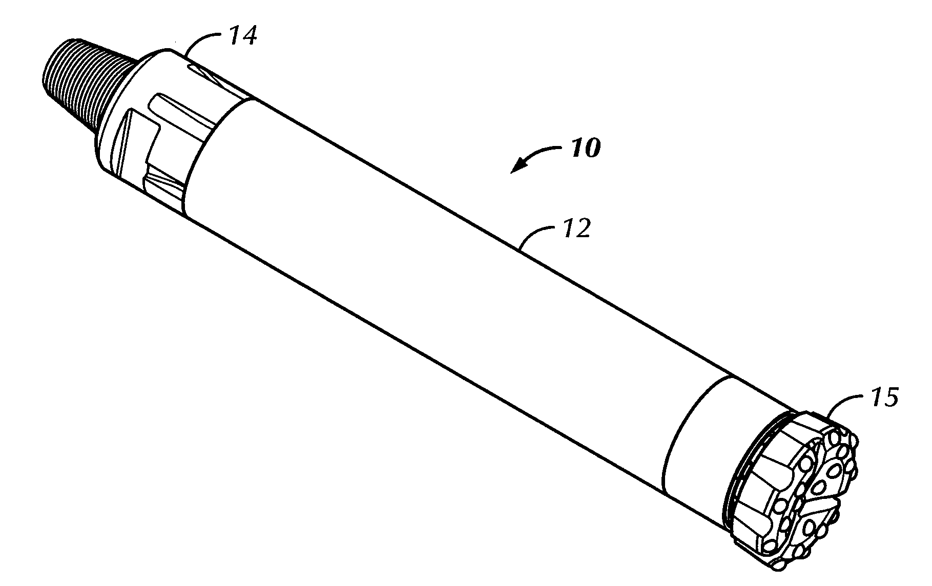 Down-the-Hole Drill Hammer Having a Sliding Exhaust Check Valve