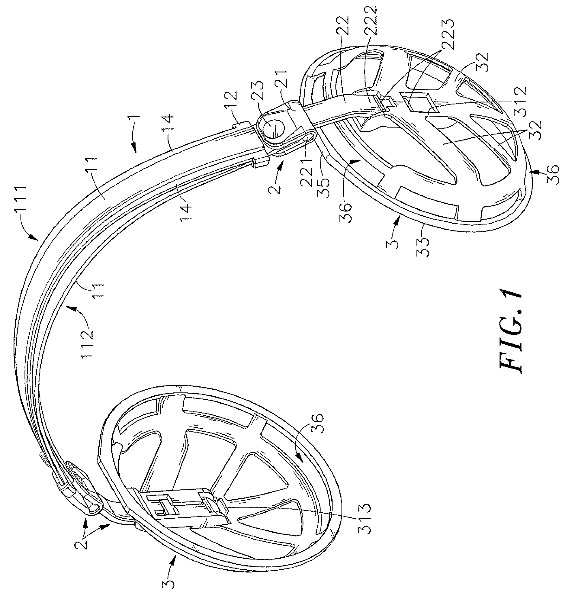 Earmuff assembly