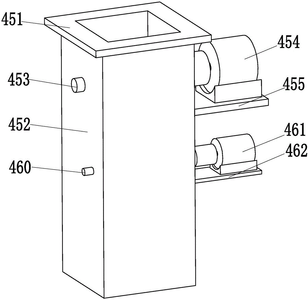 Smashing device used for sizing material recycling