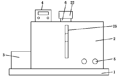 Superconducting material current test device