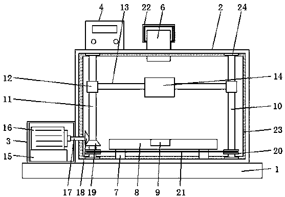 Superconducting material current test device