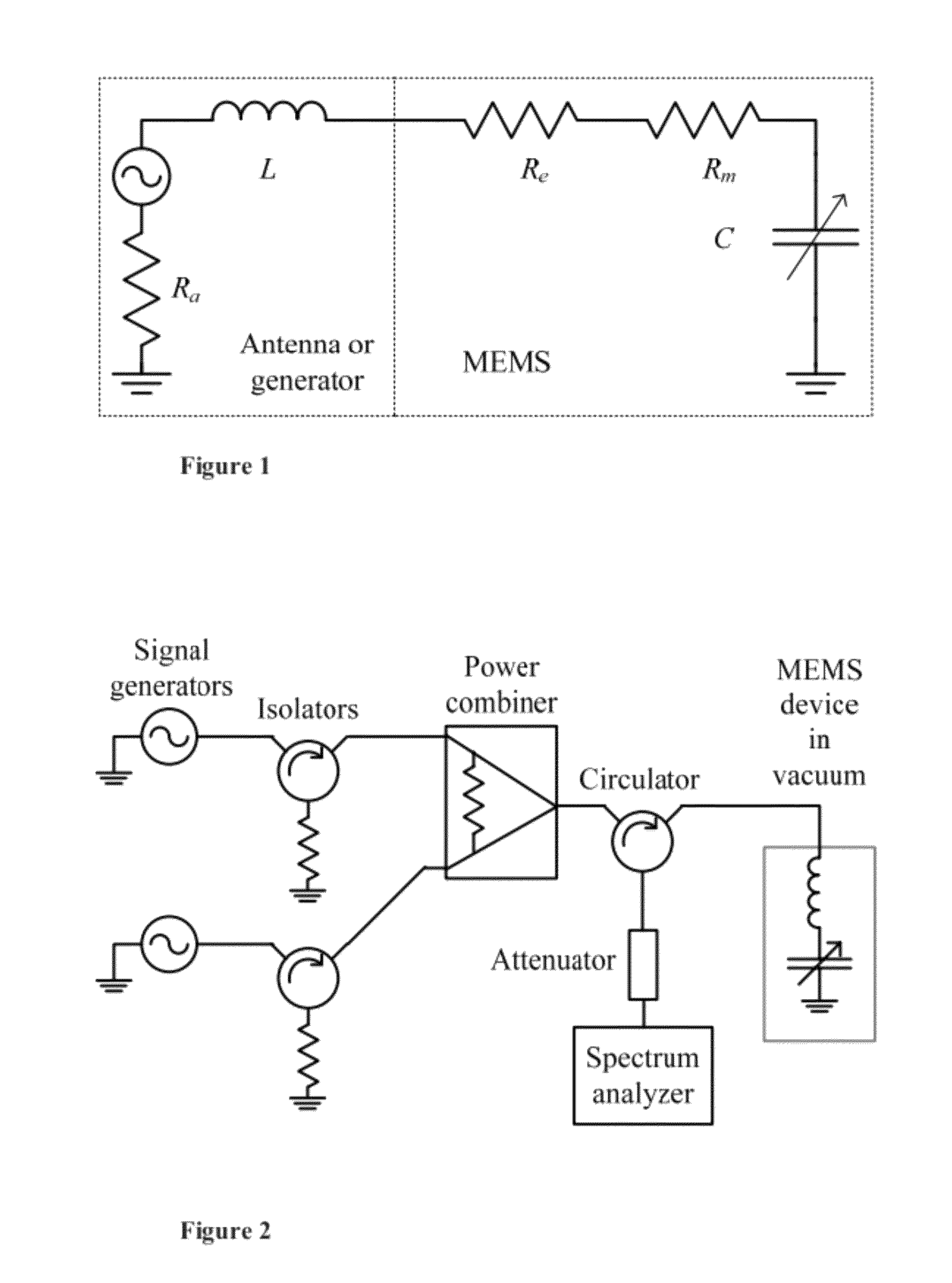 Wireless MEMS sensor and method of reading the same