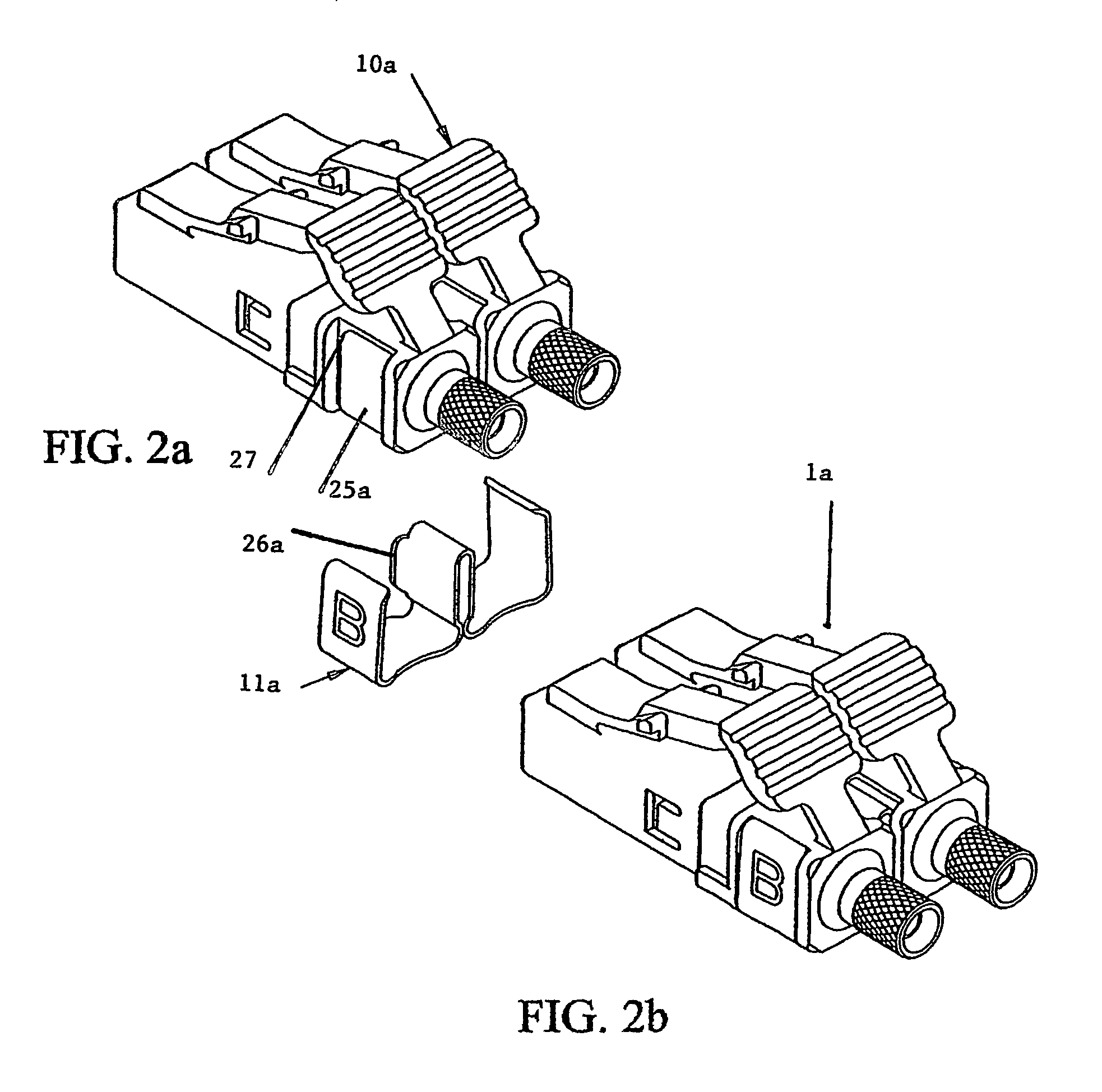 Connector assembly clip