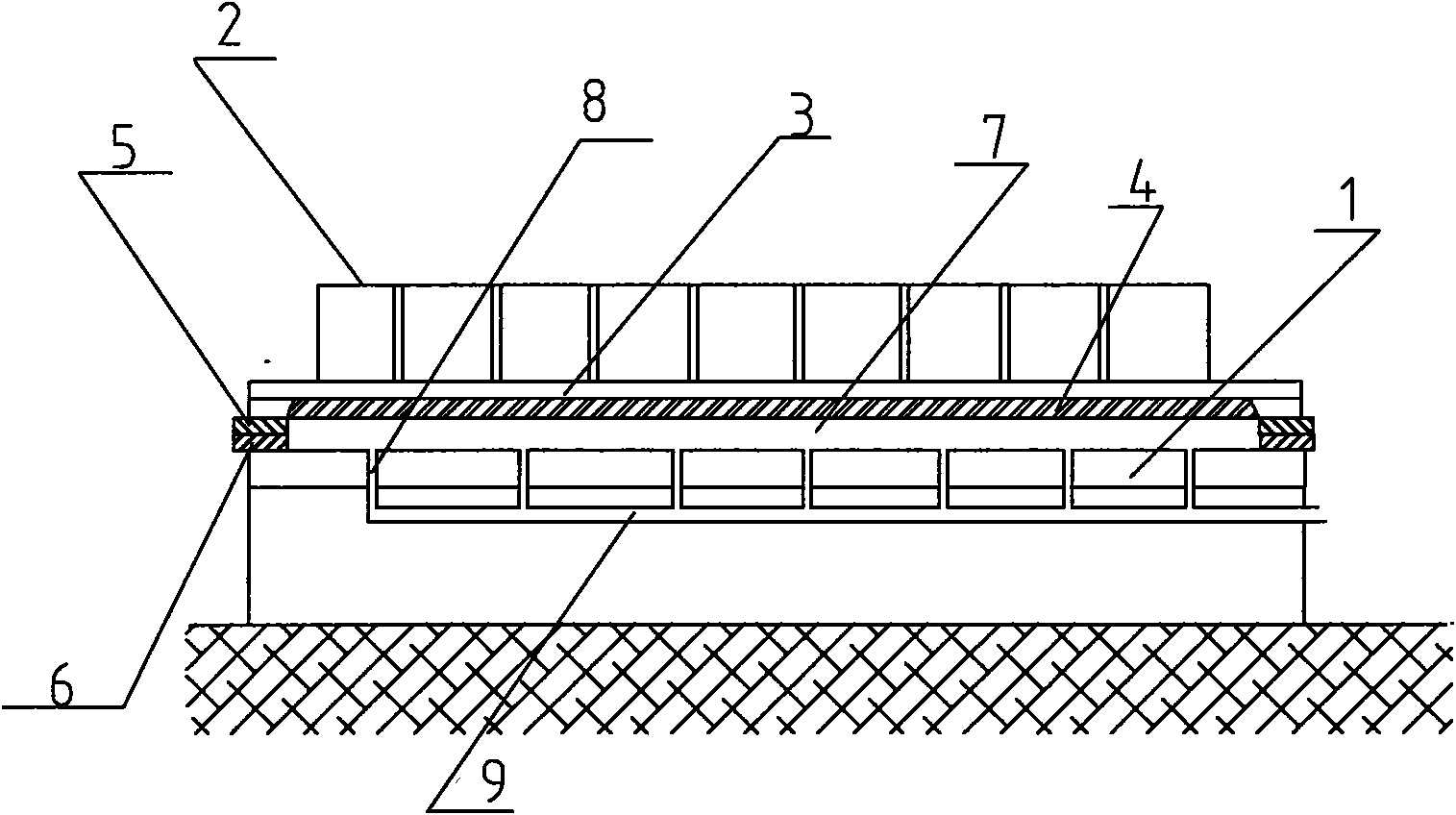 Hot plate uniform heating laminator suitable for solar cell assembly process