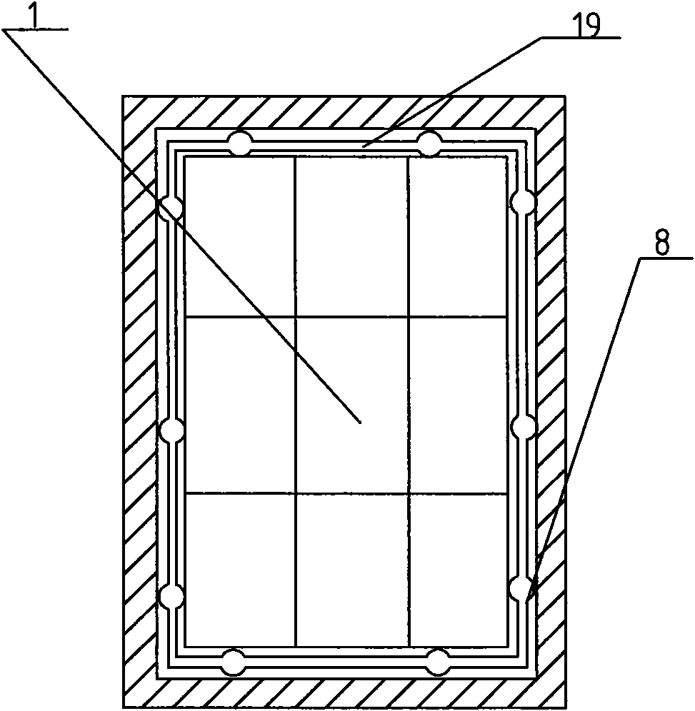 Hot plate uniform heating laminator suitable for solar cell assembly process