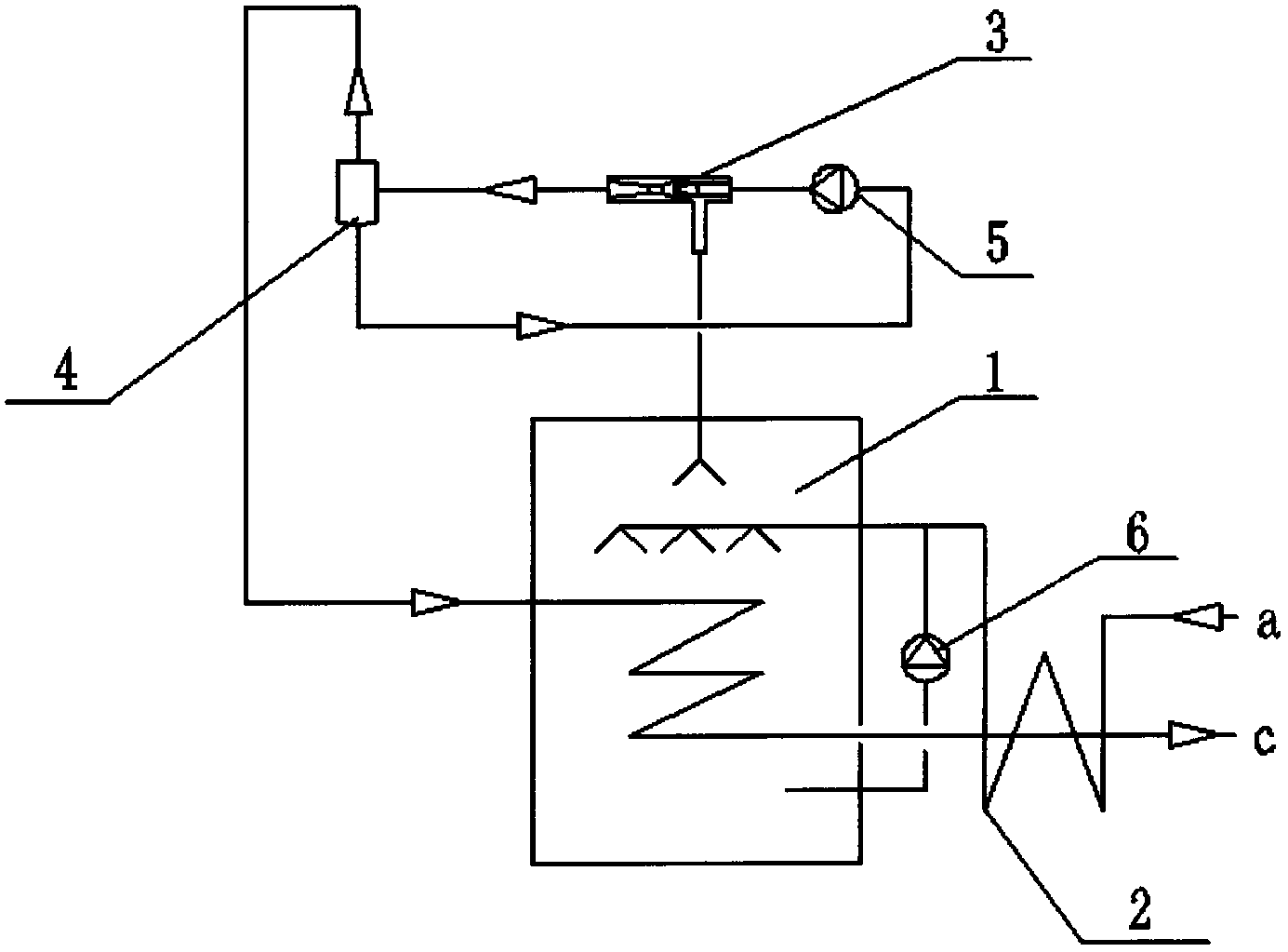 Energy-saving evaporation process and system thereof