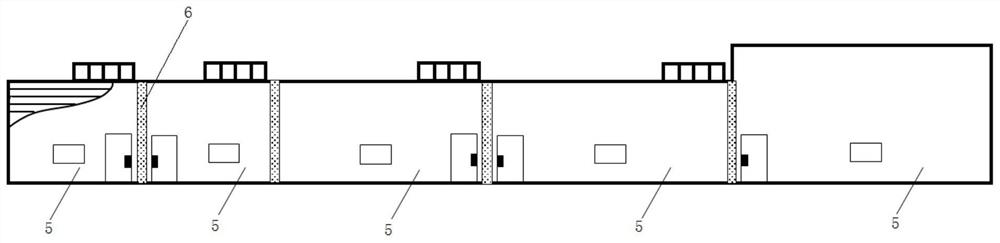 Structure fatigue/durability experiment system and method in complex environment