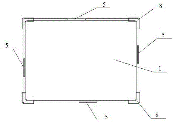 Anti-dropping mobile phone housing