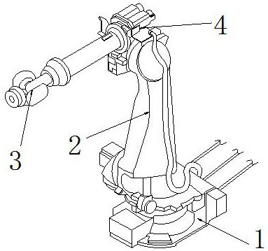 Underground cable and wire laying robot