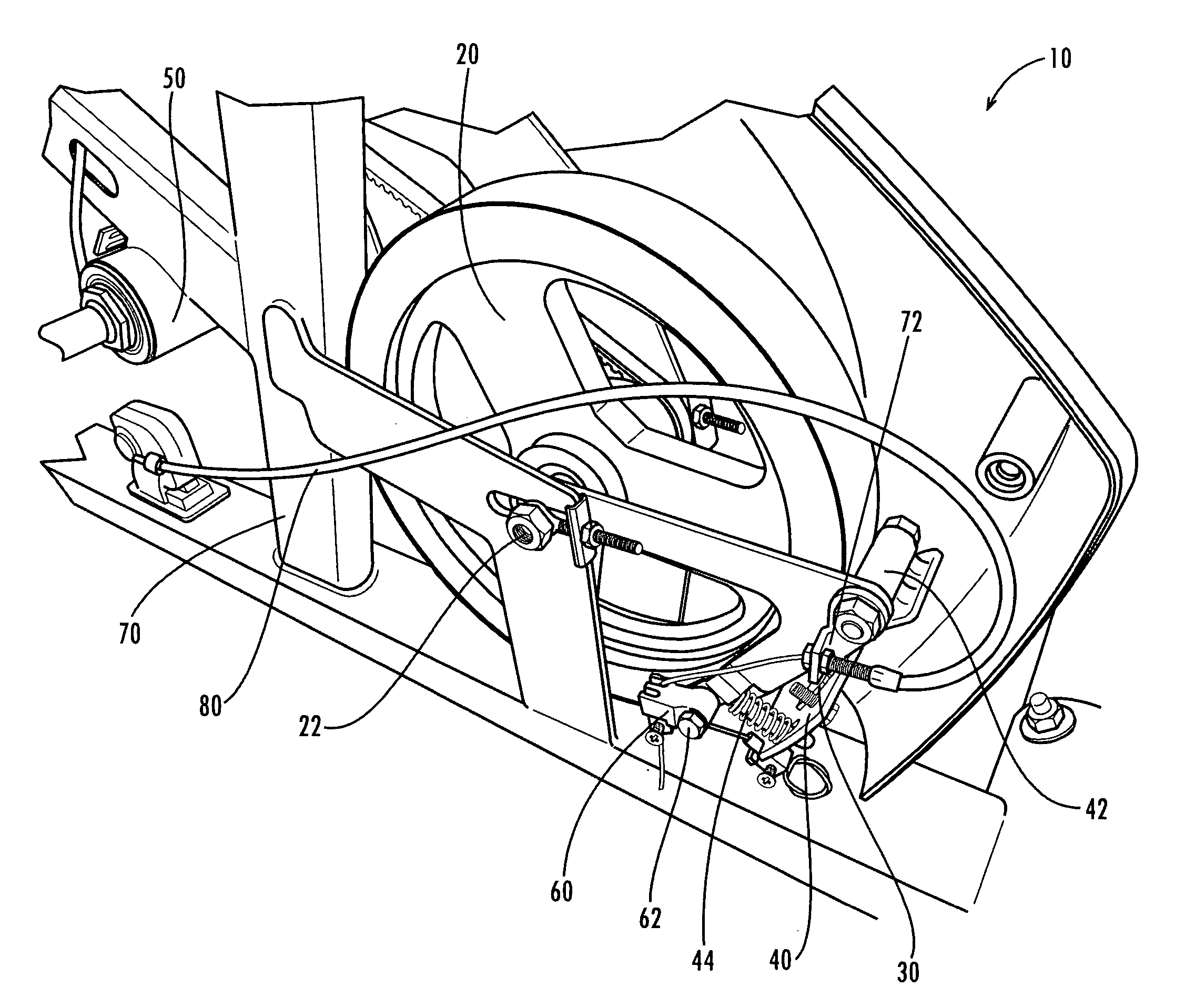 Linear-response resistance system for exercise equipment