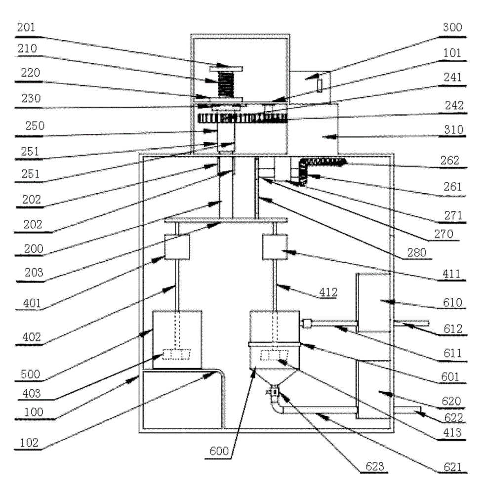 Soil nutrient extraction device and operating method thereof