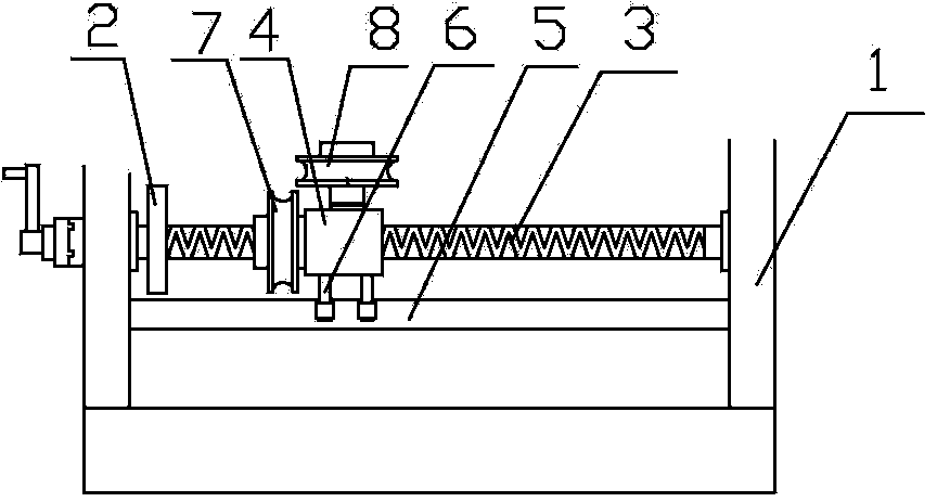 Guiding wiring arrangement apparatus for electric power cable take-up machine