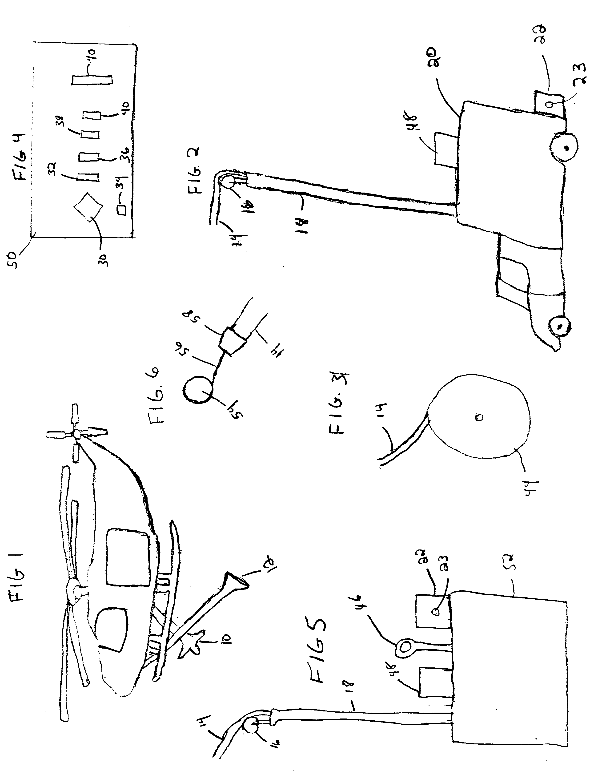 Aerial fire suppression system