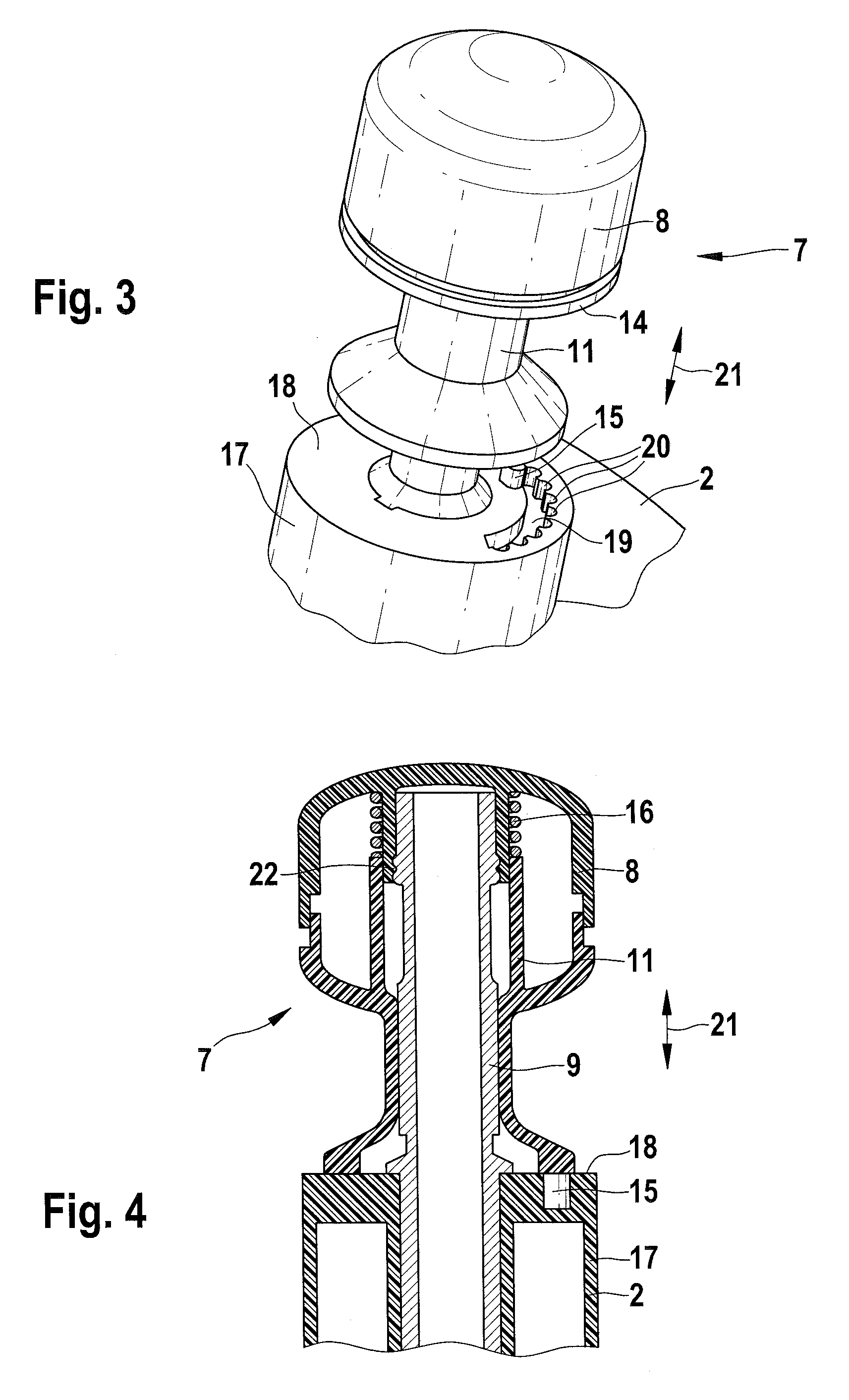 Hand-guided power tool rotating knob adjusting device