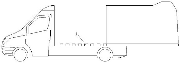 Plug-in mechanism of reloading ambulance