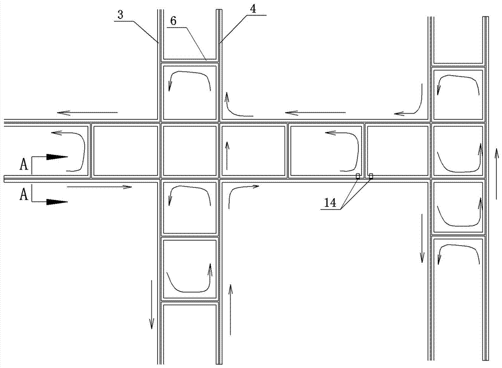 Guide rail street walking aid system