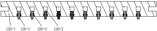 Chopstick varnishing mechanism of automatic chopstick varnishing device