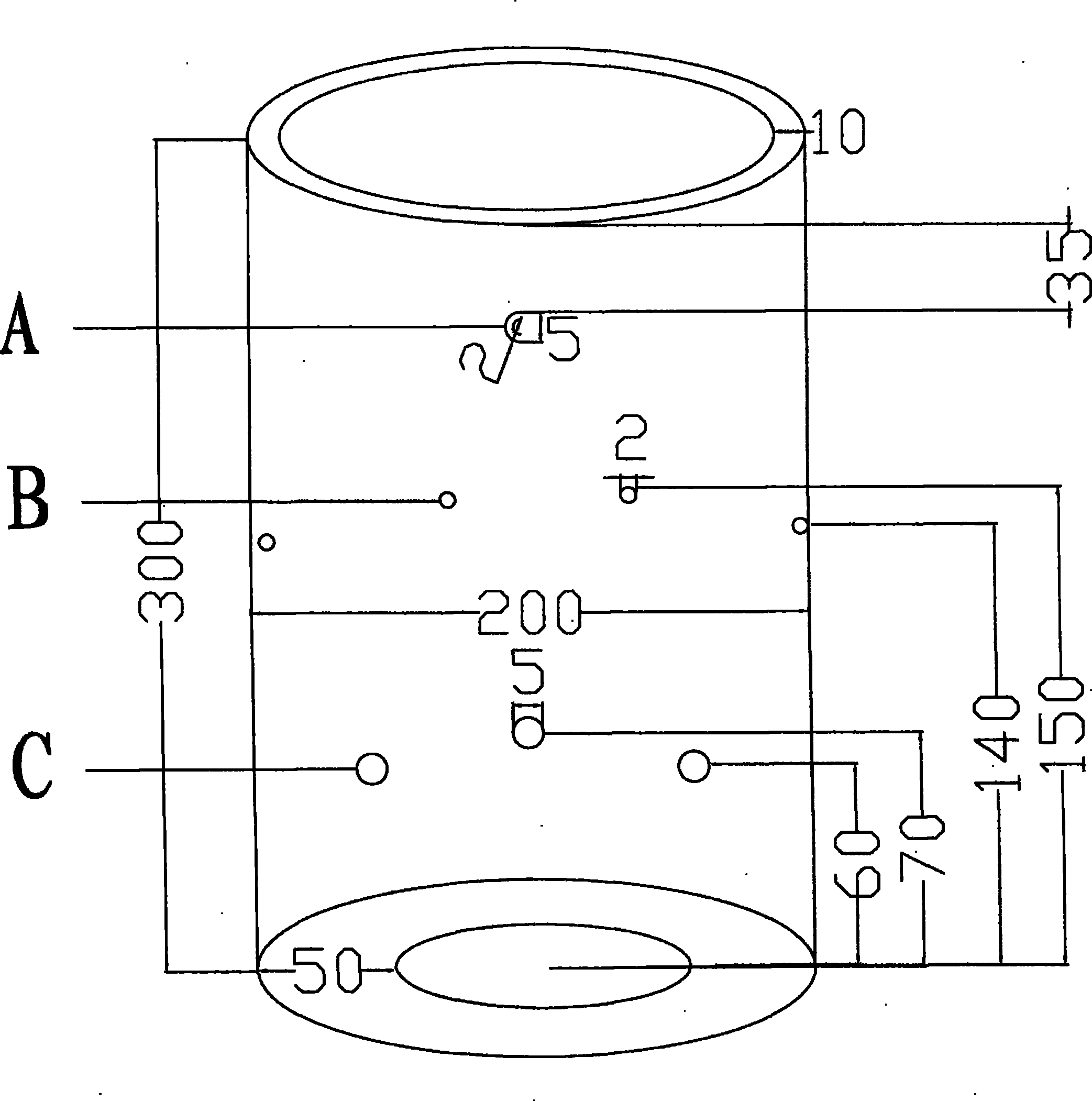 Glass fibre reinforced plastic wave-dissipating pot for ecology purification and application method