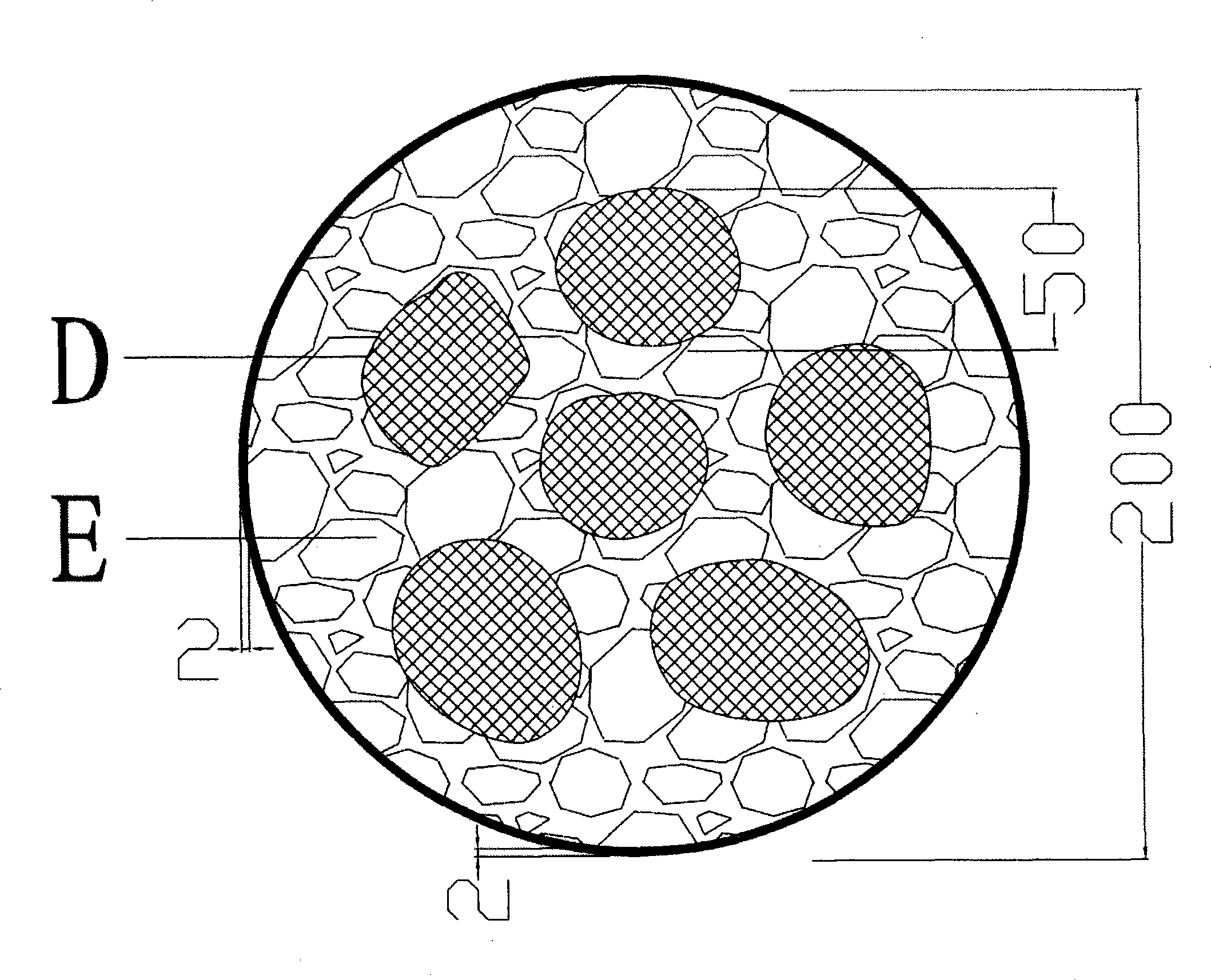 Glass fibre reinforced plastic wave-dissipating pot for ecology purification and application method