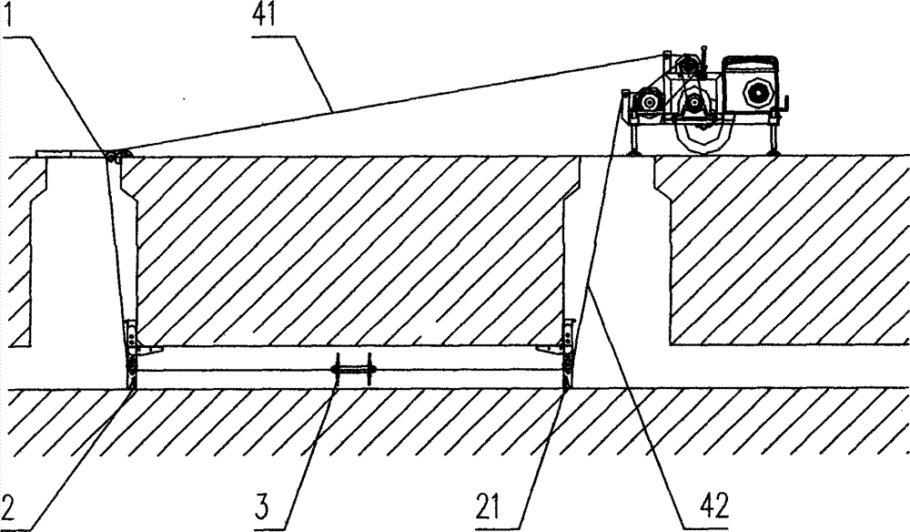 Multifunctional underground pipe dredging power winch