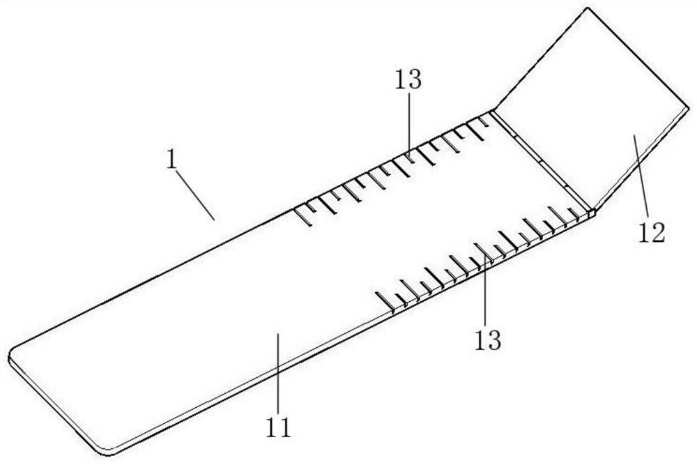 An auxiliary device for cutting ginger slices for ginger-partitioned moxibustion