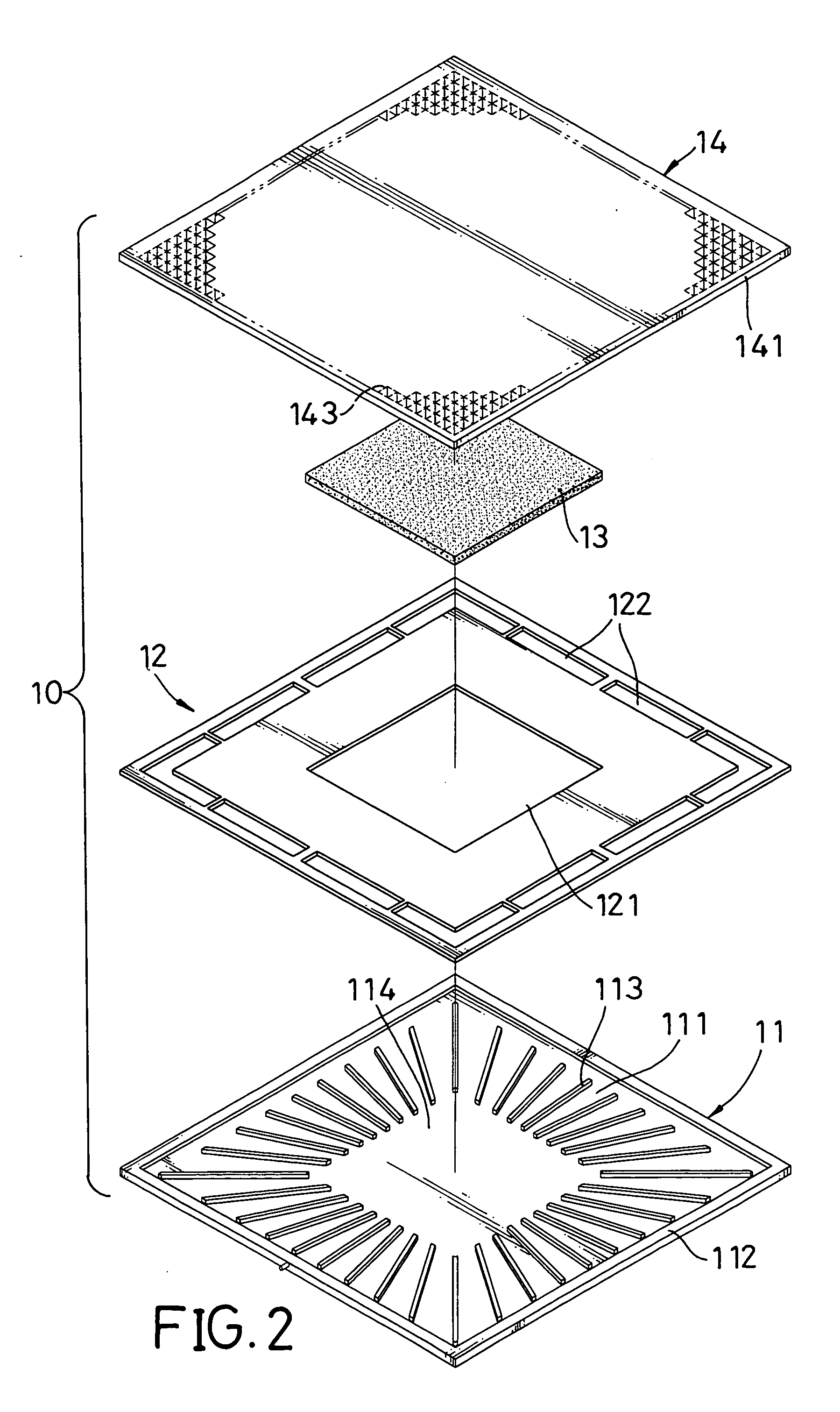 High efficiency isothermal heat sink