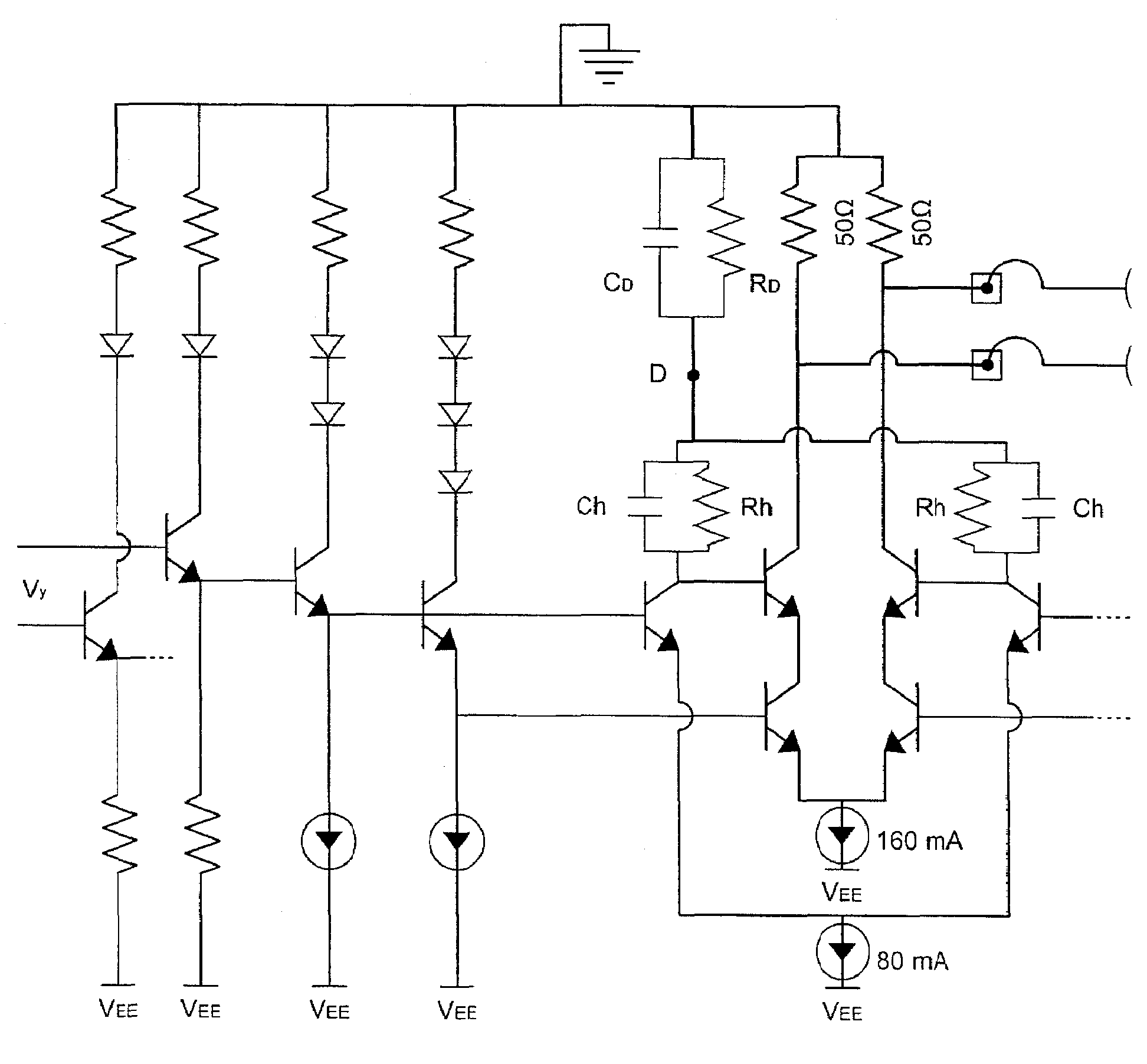 Integrated circuit with breakdown voltage multiplier