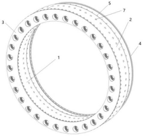 Ceramic-based annular flame tube