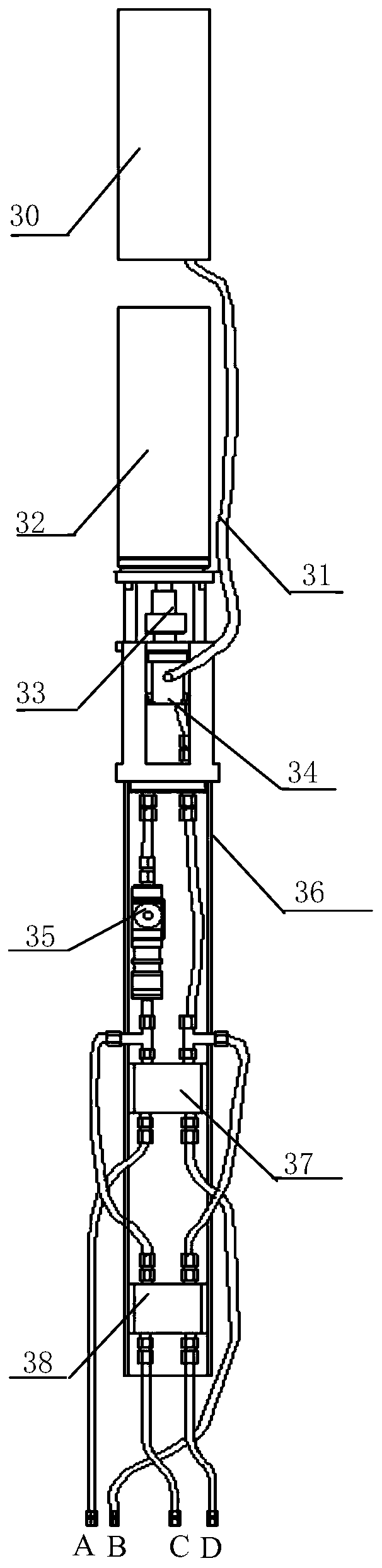 Electro-hydraulic downhole casing hole opener