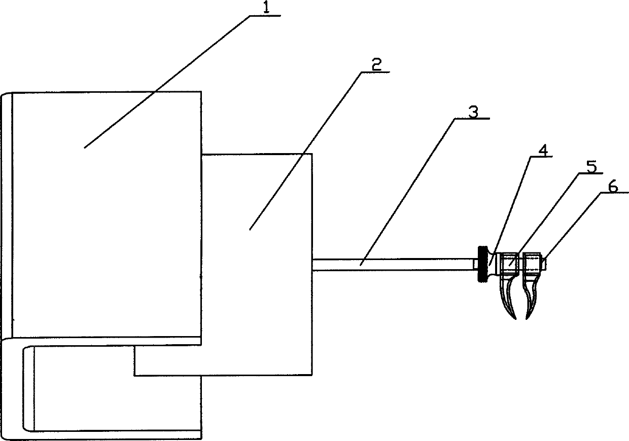 High-frequency low-amplitude vibration tooth-extracting instrument