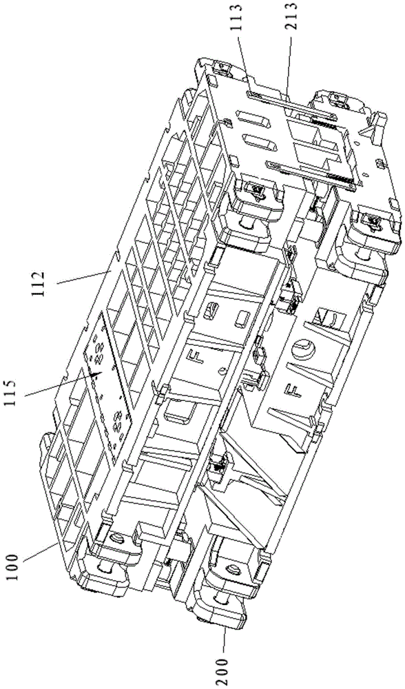 Stamping multi-station die for medium-sized automobile parts and its operation method