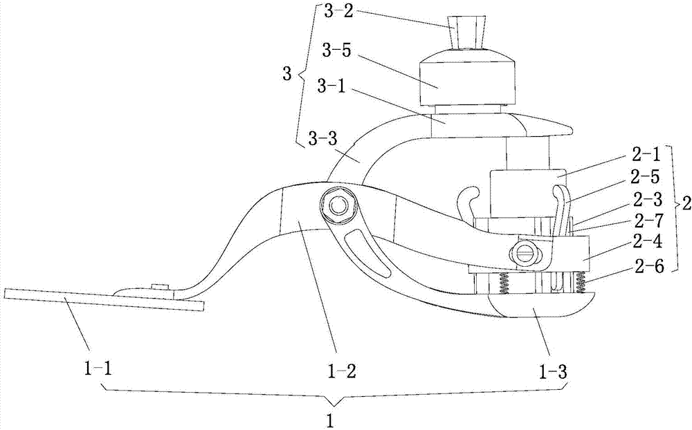 Light intelligent energy-storage energy-releasing ankle prosthesis