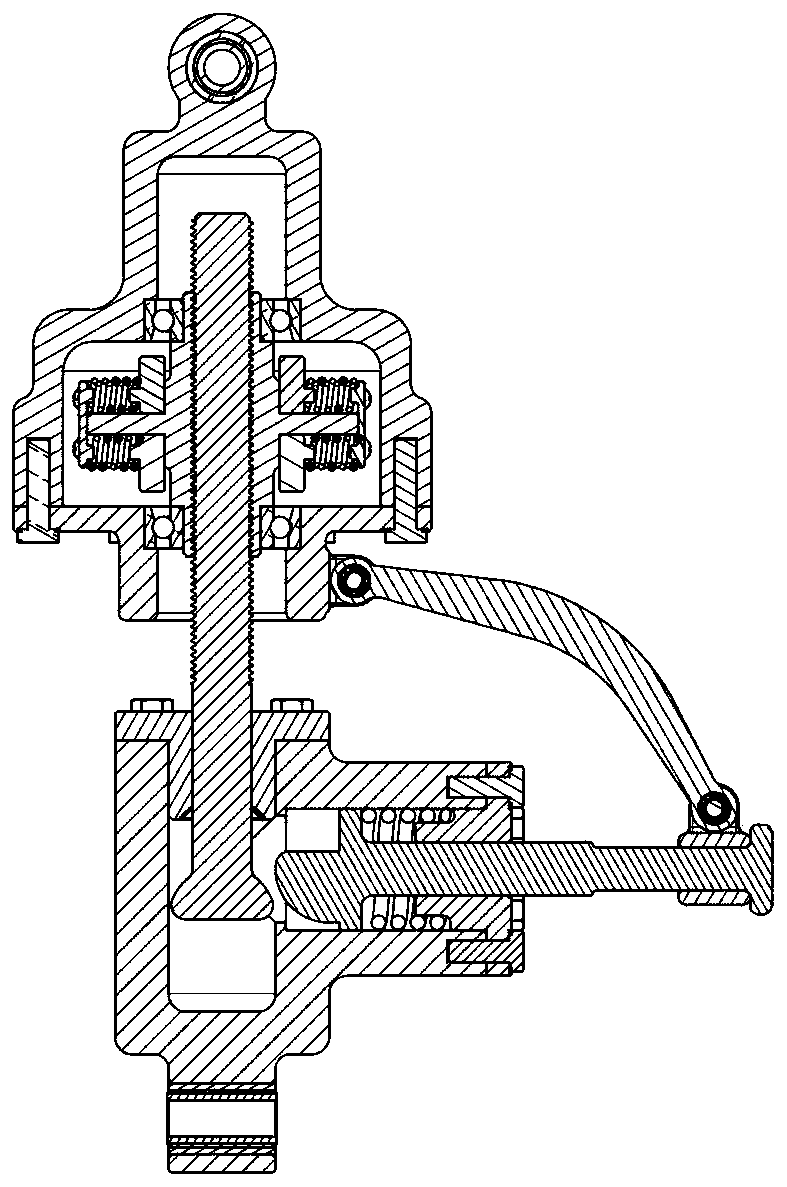 Commercial vehicle inerter with adjustable inertance being self-adaptive to working conditions