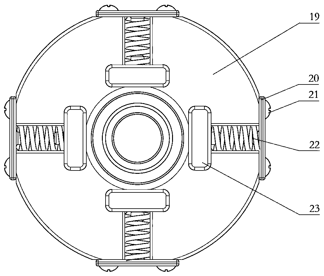 Commercial vehicle inerter with adjustable inertance being self-adaptive to working conditions