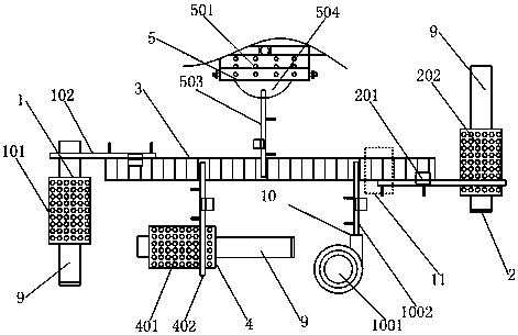 Automatic assembling equipment for spinneret assembly