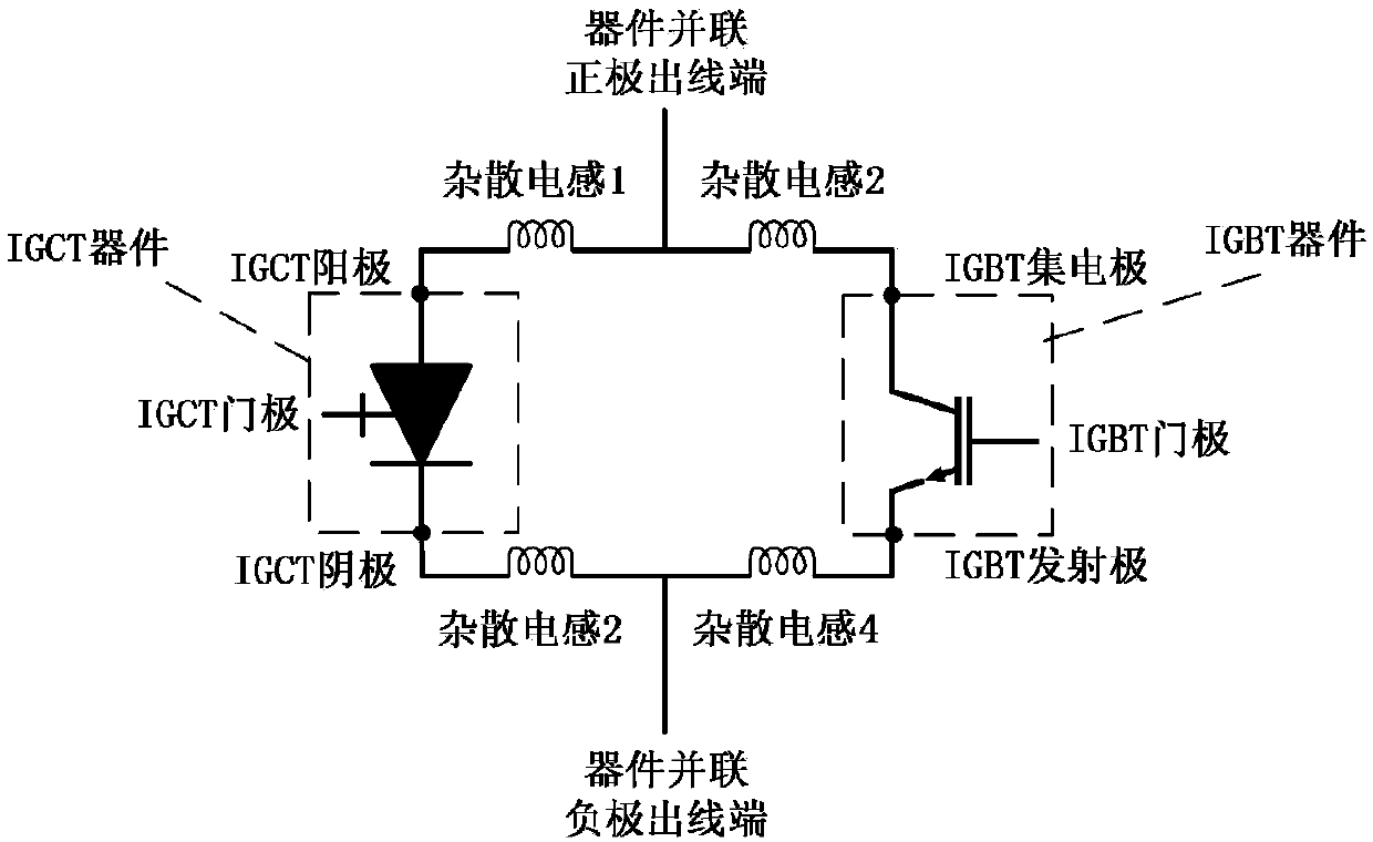 High-power power electronic device applied to MMC and operation method thereof