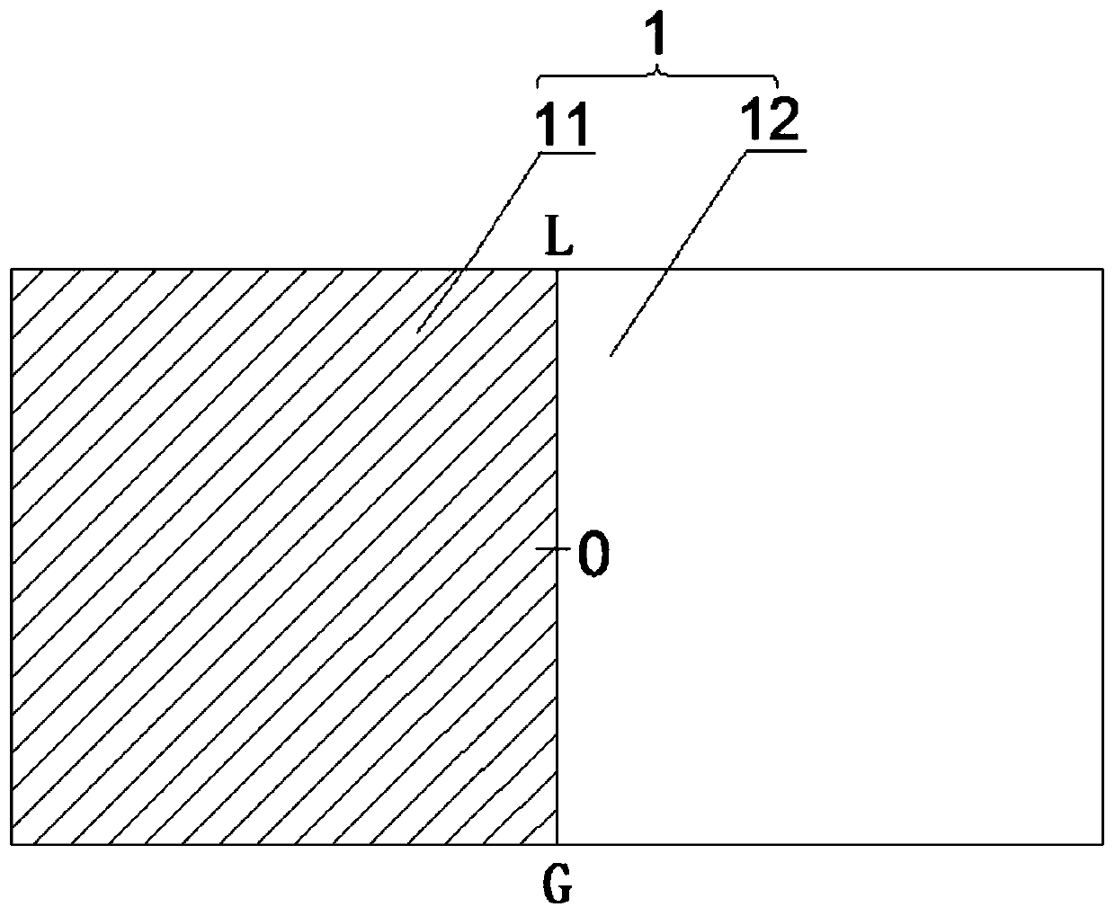 Device for detecting optical crosstalk transmittance between optical fibers in optical fiber image transmission component