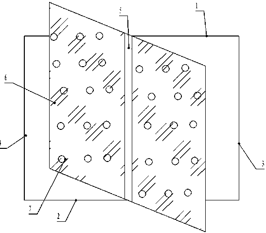 Ventilated sunshade window for portable house