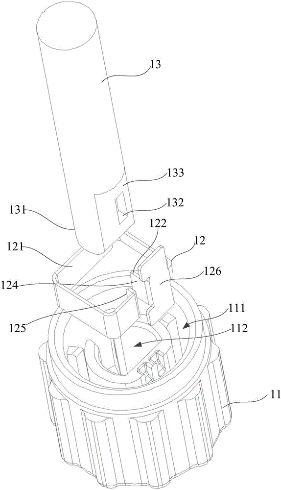 Knob structure