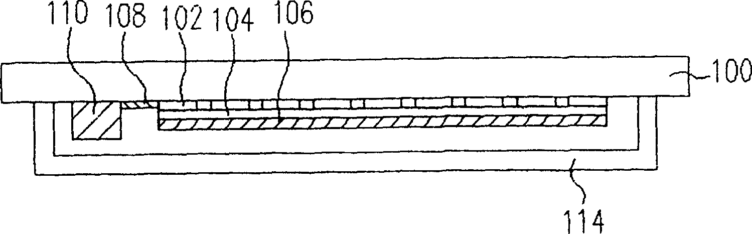 Active organic LED display and its making method