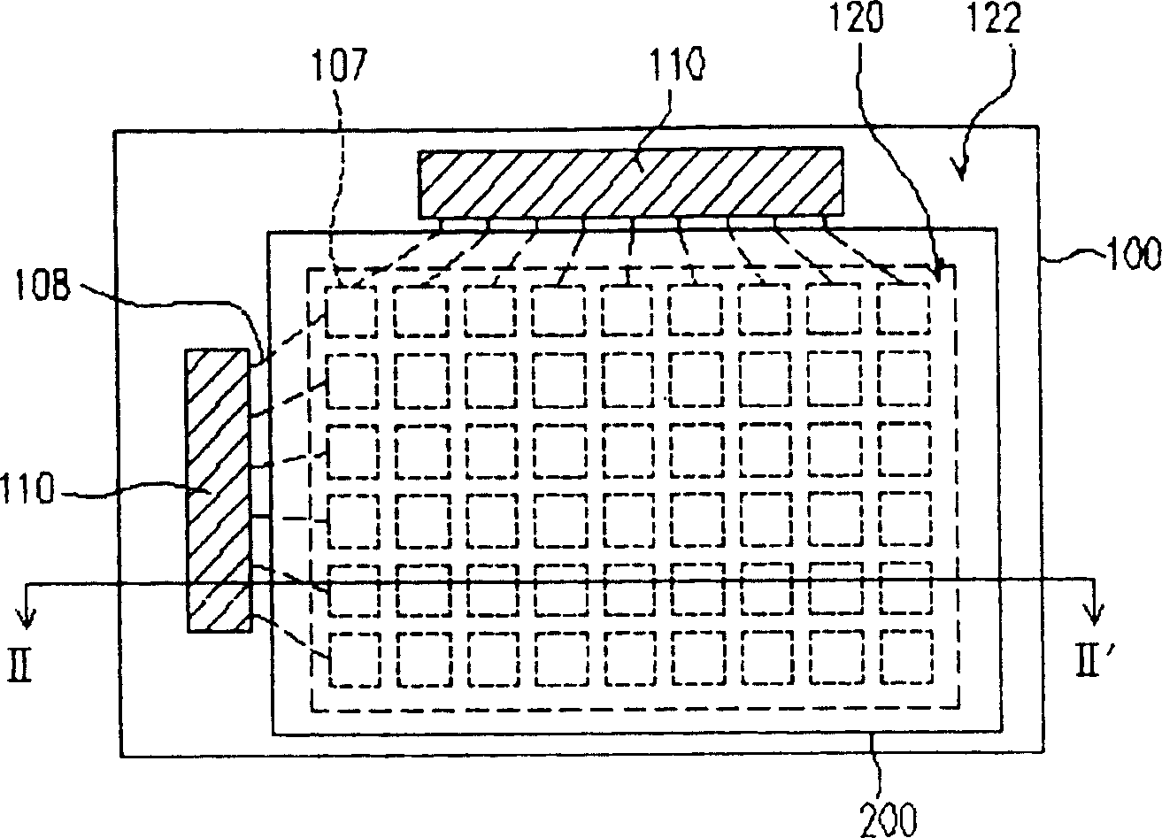 Active organic LED display and its making method